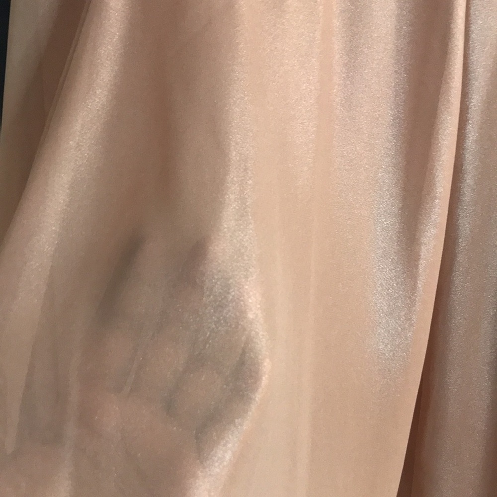 NWT Lulu’s Blush Metallic Bustier Mini Skater Dress / Medium - Picture 9 of 16